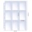 HERKKA Trading Card Sleeve Pages, 100 Pack 9 Pocket Album Pages 11 Holes Fit 3 Ring Binder