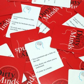 TDC Games Dirty Minds Card Game, Hilariously Twisted Party Card Games, Bachelorette Parties, Perfect for Game Night, Naughty Clues with Clean Answers TDC Games Dirty Minds Card Game, Hilariously Twisted Party Card Games, Bachelorette Parties, Perfect for Game Night, Naughty Clues with Clean Answers