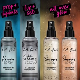 L.A. Girl Shimmer Spray, 2.7 Fl Oz, Gold L.A. Girl Shimmer Spray, 2.7 Fl Oz, Gold