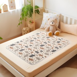 YIVEKO Baby Waterproof Bed Pad Washable Mattress Pad Reusable Underpads Bed Wetting Incontinence Cover for Baby Toddler Children and Adults YIVEKO Baby Waterproof Bed Pad Washable Mattress Pad Reusable Underpads Bed Wetting Incontinence Cover for Baby Toddler Children and Adults