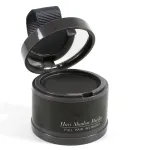 Hairline Powder (Black) Hair Color Shadow, Instantly Cover Gray Hair, Touch-Up for Thin Hair - 4g