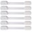 6 Pack Vmaisi Multi-Use Adhesive Straps Locks - Childproofing Baby Proofing Cabinet Latches for Drawers, Fridge, Dishwasher, Toilet Seat, Cupboard, Oven,Trash Can, No Drilling (White) (6)