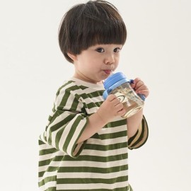 GROSMIMI Spill Proof no Spill Magic Sippy Cup with Straw with Handle for Baby and Toddlers, Customizable, PPSU, BPA Free 6 oz (Sky blue) GROSMIMI Spill Proof no Spill Magic Sippy Cup with Straw with Handle for Baby and Toddlers, Customizable, PPSU, BPA Free 6 oz (Sky blue)