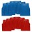 Athllete LITEMESH Pinnies Scrimmage Vests Team Practice Jersey for Child Youth (12 Jerseys) Lightweight Pennys