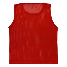 Athllete LITEMESH Pinnies Scrimmage Vests Team Practice Jersey for Child Youth (12 Jerseys) Lightweight Pennys