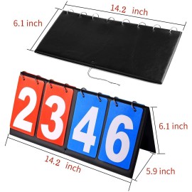 yiwoo Scoreboard Score Keeper,Volleyball Basketball Tennis Table Tennis Scoreboards(4-Digital) yiwoo Scoreboard Score Keeper,Volleyball Basketball Tennis Table Tennis Scoreboards(4-Digital)