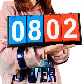 yiwoo Scoreboard Score Keeper,Volleyball Basketball Tennis Table Tennis Scoreboards(4-Digital) yiwoo Scoreboard Score Keeper,Volleyball Basketball Tennis Table Tennis Scoreboards(4-Digital)