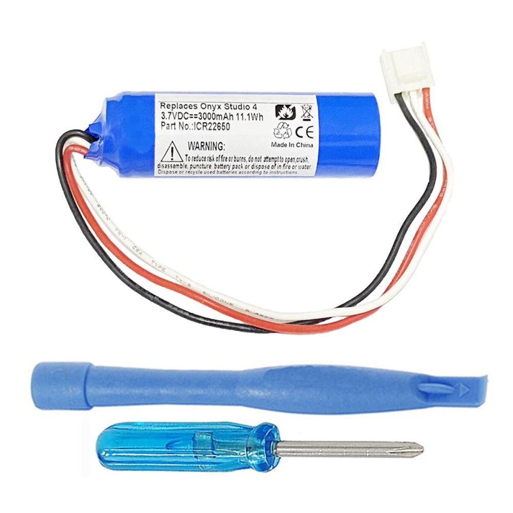 MPF Products 3000mAh ICR22650, 22650 Battery Replacement Compatible with Harman Kardon Onyx Studio 4 Wireless Bluetooth Speaker MPF Products 3000mAh ICR22650, 22650 Battery Replacement Compatible with Harman Kardon Onyx Studio 4 Wireless Bluetooth Speaker