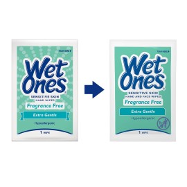 Wet Ones Hand and Face Wipes Singles,Unscented Wipes for Sensitive Skin | Individual Wipes, Hand Wipes Individually Wrapped| 24 ct. (6 pack) Wet Ones Hand and Face Wipes Singles,Unscented Wipes for Sensitive Skin | Individual Wipes, Hand Wipes Individually Wrapped| 24 ct. (6 pack)