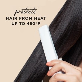 Hair Food Coconut & Argan Oil Heat Protectant Leave-In Spray for All Hair Types, 450F Heat Protection, Sulfate-Free, Paraben-Free, Dye-Free, Alcohol-Free, Adds Shine, 6.4 Fl Oz