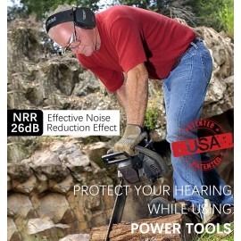 PROHEAR 016 Ear Protection Safety Earmuffs for Shooting, NRR 26dB Noise Reduction Slim Passive Hearing Protector with Low-Profile Earcups, Compact Foldable Ear Defenders for Gun Range, Hunting (Black) PROHEAR 016 Ear Protection Safety Earmuffs for Shooting, NRR 26dB Noise Reduction Slim Passive Hearing Protector with Low-Profile Earcups, Compact Foldable Ear Defenders for Gun Range, Hunting (Black)