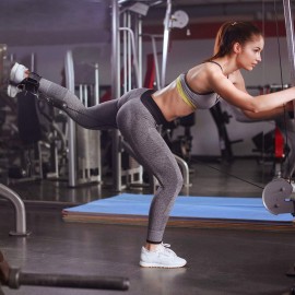 RitFit Kickback Ankle Straps Padded Ankle Strap for Cable Machine,Strong Hook and Loop,Reinforced 3 D-Ring, Adjustable Comfort fit Neoprene - Premium Ankle Cuffs to Enhance Abs, Glute & Leg Workouts RitFit Kickback Ankle Straps Padded Ankle Strap for Cable Machine,Strong Hook and Loop,Reinforced 3 D-Ring, Adjustable Comfort fit Neoprene - Premium Ankle Cuffs to Enhance Abs, Glute & Leg Workouts