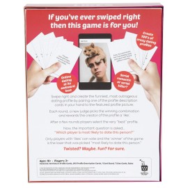 Outset Media Likes Card Game The Game Where You Swipe Right - Create Hilarious Dating Profiles - Ages 18 and Up