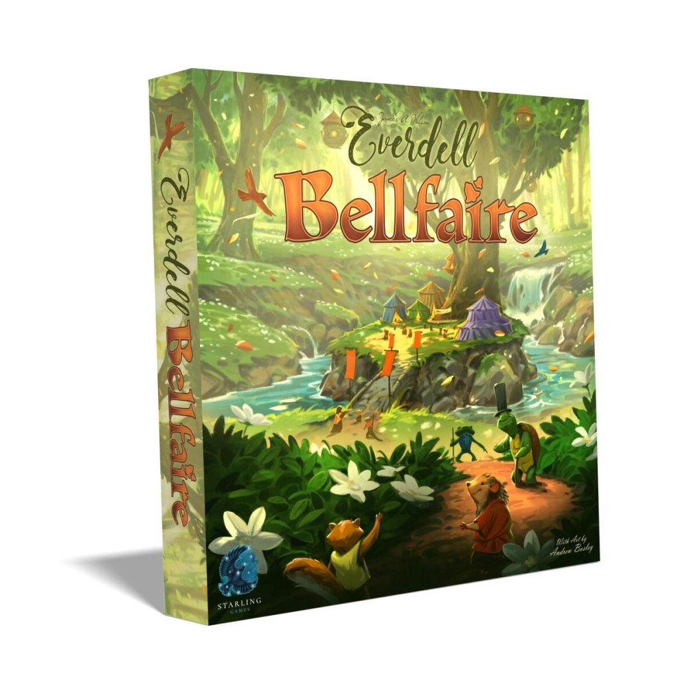 Everdell: Bellfaire Expansion - Board Game Add-On for 5-6 Players with Player Powers, New Market Board & Special Event Cards - Requires Everdell Base Game