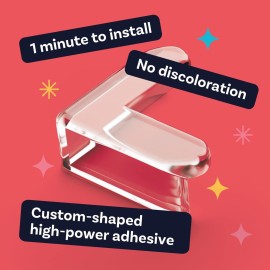 Corner Protector Guards - Furniture Edge Safety Bumpers - Baby Proof Bumper & Cushion to Cover Sharp Furniture & Table Edges - Clear and Transparent - (12 Pack) Corner Protector Guards - Furniture Edge Safety Bumpers - Baby Proof Bumper & Cushion to Cover Sharp Furniture & Table Edges - Clear and Transparent - (12 Pack)