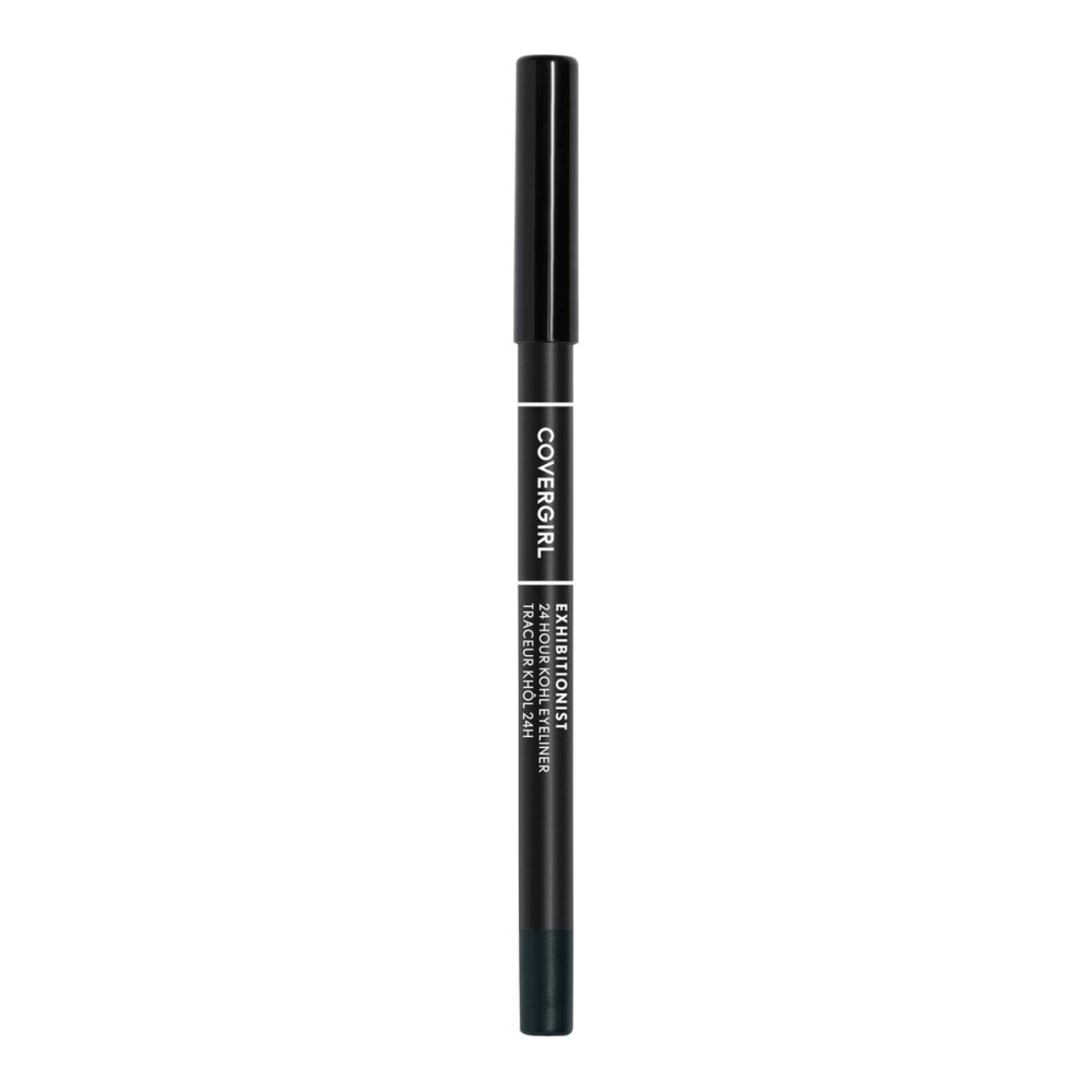 COVERGIRL Exhibitionist 24-Hour Kohl Eyeliner, Black, Gel Eyeliner, 0.04 Fl Oz,Black Eyeliner, Long Lasting Eyeliner, Gel Eyeliner Pencil, Glides On, Waterproof Eyeliner COVERGIRL Exhibitionist 24-Hour Kohl Eyeliner, Black, Gel Eyeliner, 0.04 Fl Oz,Black Eyeliner, Long Lasting Eyeliner, Gel Eyeliner Pencil, Glides On, Waterproof Eyeliner