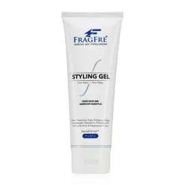 FRAGFRE Firm Hold Hair Gel Fragrance Free 8 oz - Strong Styling Gel for Aggressive Hair Styles - Paraben Free Hypoallergenic Sensitive Formula - Non-Irritating Vegan No Gluten/Cruelty (1 Pack) FRAGFRE Firm Hold Hair Gel Fragrance Free 8 oz - Strong Styling Gel for Aggressive Hair Styles - Paraben Free Hypoallergenic Sensitive Formula - Non-Irritating Vegan No Gluten/Cruelty (1 Pack)