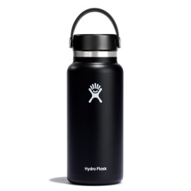 Hydro Flask Wide Flex Cap Black 32 Oz