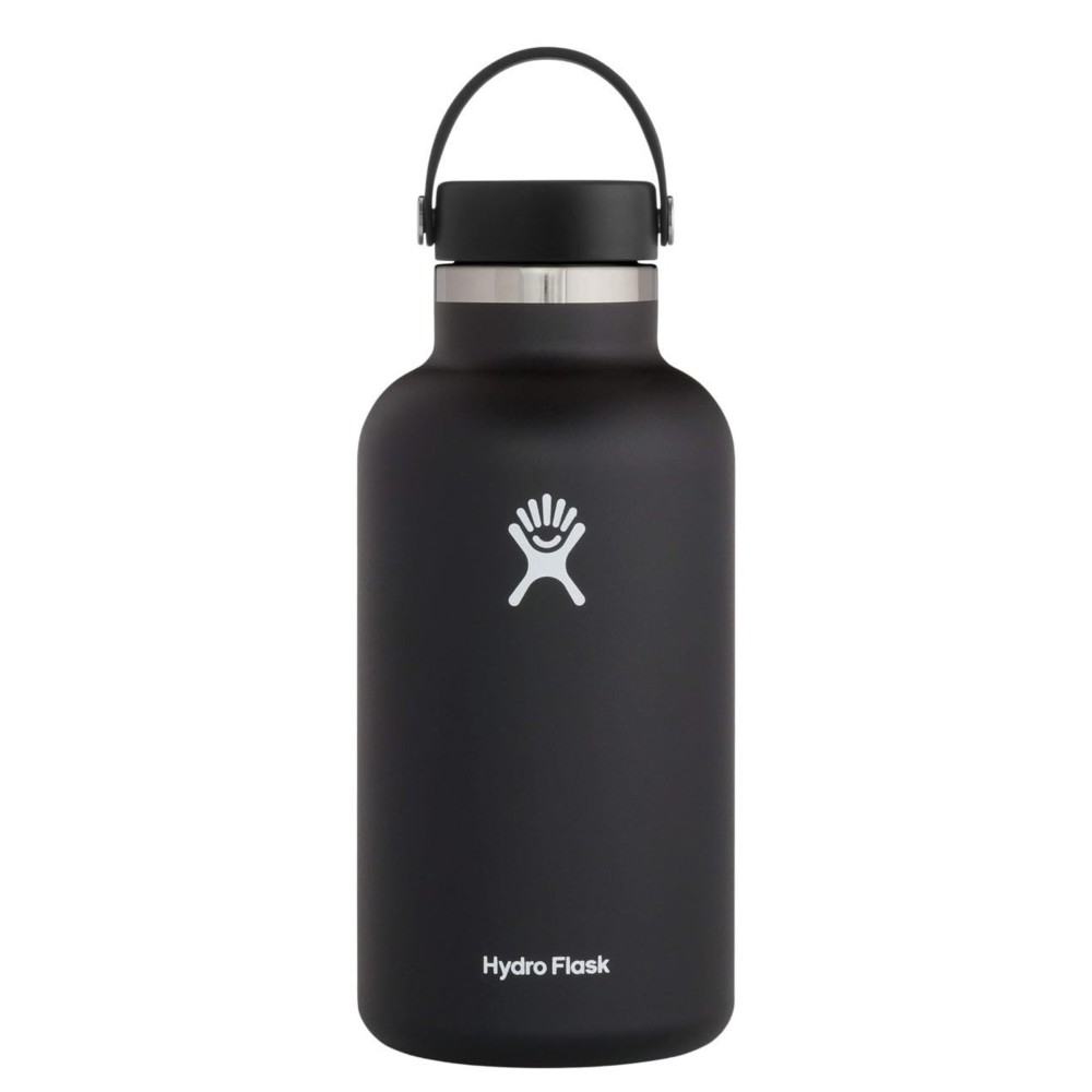 Hydro Flask Wide Flex Cap Black 64 Oz