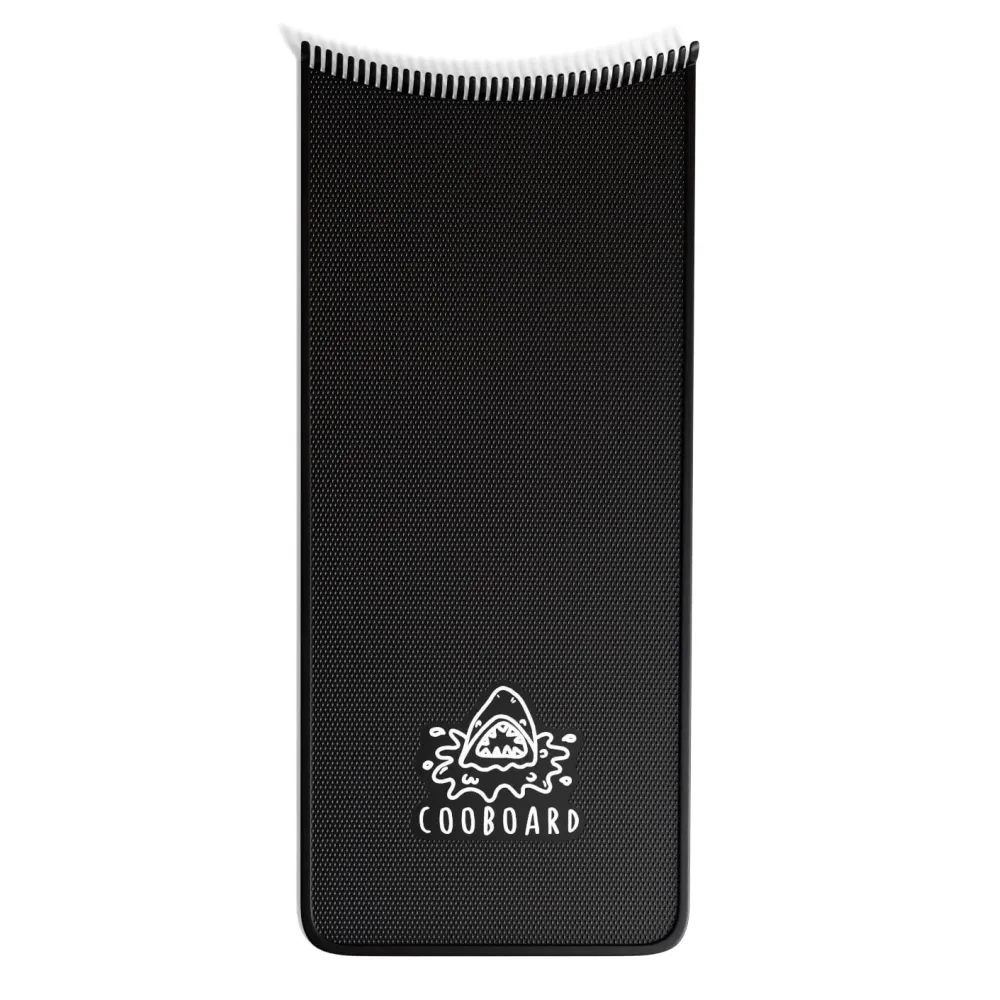 Authentic Cooboard Balayage Board with Teeth | Original Highlighting Paddle from The Maker of Cooboard Hair Highlighting Kit | Easy to Clean, Sturdy, Lightweight (Black) Authentic Cooboard Balayage Board with Teeth | Original Highlighting Paddle from The Maker of Cooboard Hair Highlighting Kit | Easy to Clean, Sturdy, Lightweight (Black)
