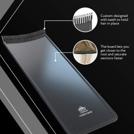 Authentic Cooboard Balayage Board with Teeth | Original Highlighting Paddle from The Maker of Cooboard Hair Highlighting Kit | Easy to Clean, Sturdy, Lightweight (Black) Authentic Cooboard Balayage Board with Teeth | Original Highlighting Paddle from The Maker of Cooboard Hair Highlighting Kit | Easy to Clean, Sturdy, Lightweight (Black)
