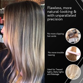 Authentic Cooboard Balayage Board with Teeth | Original Highlighting Paddle from The Maker of Cooboard Hair Highlighting Kit | Easy to Clean, Sturdy, Lightweight (Black) Authentic Cooboard Balayage Board with Teeth | Original Highlighting Paddle from The Maker of Cooboard Hair Highlighting Kit | Easy to Clean, Sturdy, Lightweight (Black)