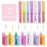 14pc Fruity Flavored Lip Gloss Set - Lip Gloss in Assorted Fruity Flavors, Non Toxic Makeup for Kids & Teens