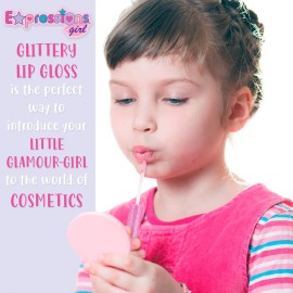 14pc Fruity Flavored Lip Gloss Set - Lip Gloss in Assorted Fruity Flavors, Non Toxic Makeup for Kids & Teens 14pc Fruity Flavored Lip Gloss Set - Lip Gloss in Assorted Fruity Flavors, Non Toxic Makeup for Kids & Teens