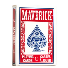 Maverick Playing Cards, Standard Index, Red and Blue, 12 Pack Maverick Playing Cards, Standard Index, Red and Blue, 12 Pack