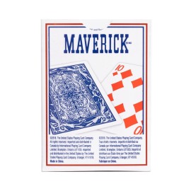 Maverick Playing Cards, Standard Index, Red and Blue, 12 Pack Maverick Playing Cards, Standard Index, Red and Blue, 12 Pack