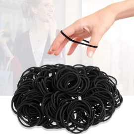 Anezus 200 Pcs Black Elastics Hair Ties Small Bulk Hair Ties Hair Bands (4mm) Anezus 200 Pcs Black Elastics Hair Ties Small Bulk Hair Ties Hair Bands (4mm)