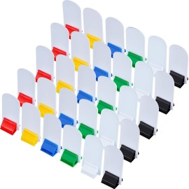 Blulu 36 Pieces Game Card Stands Multi-Color with 36 Pieces Blank Board Game Board Markers for Party Favor Blulu 36 Pieces Game Card Stands Multi-Color with 36 Pieces Blank Board Game Board Markers for Party Favor