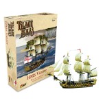 Black Sea\'s Warlord The Age of Sail HMS Victory Game - Role Playing Strategy Board Games for Adults, Table Top The Age of Sail Strategic War Gaming Kit-Tabletop Military History RPG with Terrain