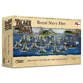 Warlord Black Sea\'s The Age of Sail Royal Navy Fleet Game - Role Playing Strategy Board Games for Adults, Table Top The Age of Sail Strategic Wargaming Kit - Tabletop Military History RPG with Terrain