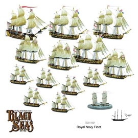 Warlord Black Sea\'s The Age of Sail Royal Navy Fleet Game - Role Playing Strategy Board Games for Adults, Table Top The Age of Sail Strategic Wargaming Kit - Tabletop Military History RPG with Terrain Warlord Black Sea\'s The Age of Sail Royal Navy Fleet Game - Role Playing Strategy Board Games for Adults, Table Top The Age of Sail Strategic Wargaming Kit - Tabletop Military History RPG with Terrain
