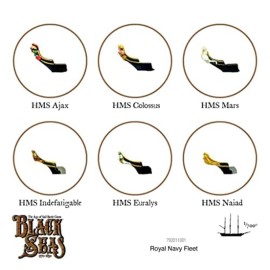 Warlord Black Sea\'s The Age of Sail Royal Navy Fleet Game - Role Playing Strategy Board Games for Adults, Table Top The Age of Sail Strategic Wargaming Kit - Tabletop Military History RPG with Terrain Warlord Black Sea\'s The Age of Sail Royal Navy Fleet Game - Role Playing Strategy Board Games for Adults, Table Top The Age of Sail Strategic Wargaming Kit - Tabletop Military History RPG with Terrain