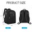 Heavy Duty Semi-Transparent Mesh BackpackSee Through College Student Backpack
