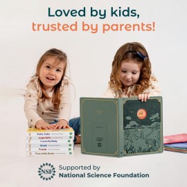 Cali\'s Books Count Nursery Rhymes Music Book for Toddlers 1-3, Interactive Books for 1+ Year Old with 6 Animal Songs - Educational Toddler Books Ages 1-3