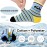 Tphon Non Slip Kids Toddler Socks with Gripper 12 Pairs Anti Skid Boys Girls Sock for Baby Socks for 1-3 Year Children