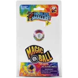 World\'s Smallest Magic 8 Ball Tie Dye, Multi, Model:5140