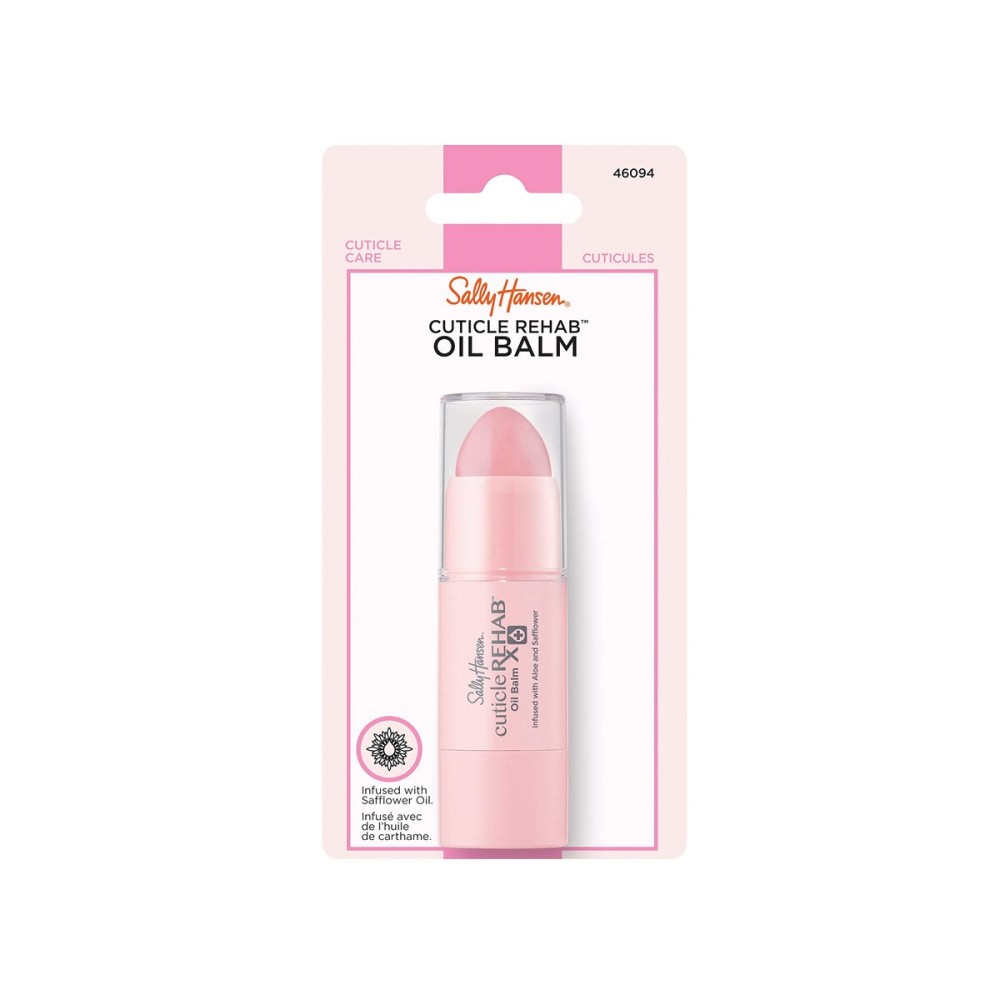 Sally Hansen Cuticle Rehab Oil Balm, Natural Essential Oil, Vitamin E, Nourish and Condition, Dry Nails and Cuticles Sally Hansen Cuticle Rehab Oil Balm, Natural Essential Oil, Vitamin E, Nourish and Condition, Dry Nails and Cuticles