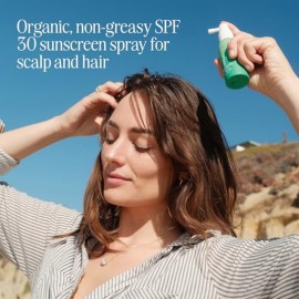 COOLA Organic Scalp Spray & Hair Sunscreen Mist with SPF 30, Dermatologist Tested Hair Care for Daily Protection, Vegan and Gluten Free, Ocean Salted Sage, 2 Fl Oz COOLA Organic Scalp Spray & Hair Sunscreen Mist with SPF 30, Dermatologist Tested Hair Care for Daily Protection, Vegan and Gluten Free, Ocean Salted Sage, 2 Fl Oz