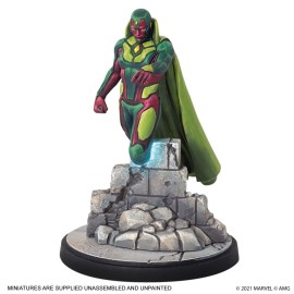 Marvel: Crisis Protocol Vision and Winter Soldier CHARACTER PACK - Heroes of Ever-Shifting Fortunes, Tabletop Superhero Game, Ages 14+, 2 Players, 90 Minute Playtime, Made by Atomic Mass Games