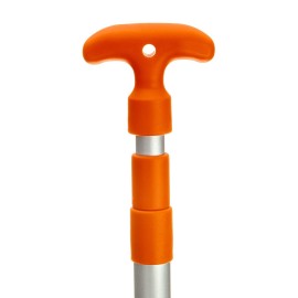 Attwood Emergency Telescoping Paddle for Boating, Collapsible, 24-inch to 54-inch, Orange Attwood Emergency Telescoping Paddle for Boating, Collapsible, 24-inch to 54-inch, Orange