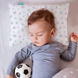 Biloban Organic Cotton Toddler Pillowcase 2 Pack, (Pillowcase Only) Kids Pillowcase for Sleeping Fit Pillow Sized 13x 18 or 14x19, Envelope Travel Pillow Case for Girl Boy, Gray Heart & White Star Biloban Organic Cotton Toddler Pillowcase 2 Pack, (Pillowcase Only) Kids Pillowcase for Sleeping Fit Pillow Sized 13x 18 or 14x19, Envelope Travel Pillow Case for Girl Boy, Gray Heart & White Star