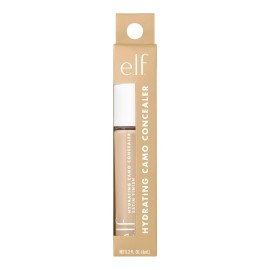 e.l.f. Hydrating Camo Concealer, Covers Blemishes & Under-Eye Circles, Full-Coverage & Delivers A Satin Finish, Vegan & Cruelty-Free, Medium Peach e.l.f. Hydrating Camo Concealer, Covers Blemishes & Under-Eye Circles, Full-Coverage & Delivers A Satin Finish, Vegan & Cruelty-Free, Medium Peach