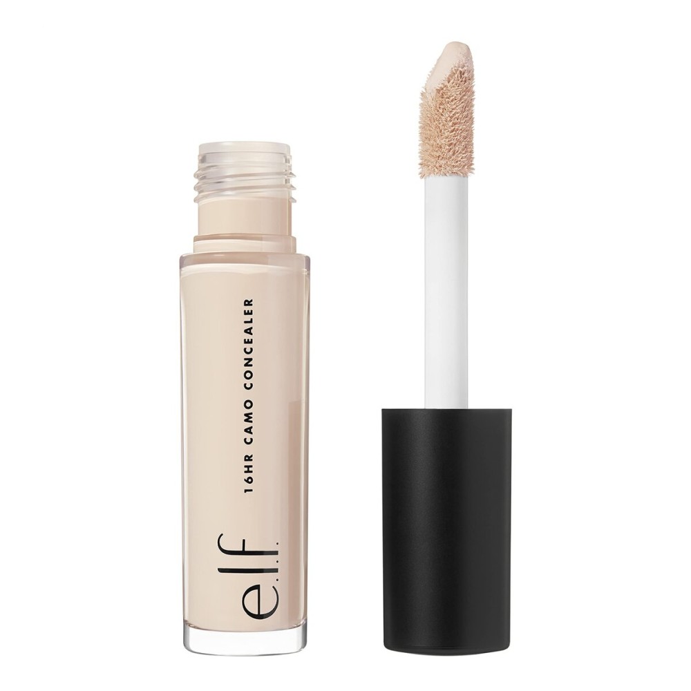 e.l.f. 16HR Camo Concealer, Full Coverage, Highly Pigmented Concealer With Matte Finish, Crease-proof, Vegan & Cruelty-Free, Light Ivory, 0.203 Fl Oz e.l.f. 16HR Camo Concealer, Full Coverage, Highly Pigmented Concealer With Matte Finish, Crease-proof, Vegan & Cruelty-Free, Light Ivory, 0.203 Fl Oz
