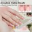 Nano Glass Nail Shiner Kit, Multi-Purpose Nail Buffer for Shaping Buffing and Polishing Natural Nails, Fine Crystal Nail Files Set, Professional Manicure Tools for Home and Salon Use, 2 Pack