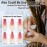 Nano Glass Nail Shiner Kit, Multi-Purpose Nail Buffer for Shaping Buffing and Polishing Natural Nails, Fine Crystal Nail Files Set, Professional Manicure Tools for Home and Salon Use, 2 Pack