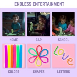 BUNMO Stretchy Strings - Sensory Toys for Toddlers - Stimulating & Addictive Sensory Toys for Kids - Fidget Toy - Hours of Fun for Kids - Non-Mouthable Toy 3+ - Glow 6 Pack BUNMO Stretchy Strings - Sensory Toys for Toddlers - Stimulating & Addictive Sensory Toys for Kids - Fidget Toy - Hours of Fun for Kids - Non-Mouthable Toy 3+ - Glow 6 Pack